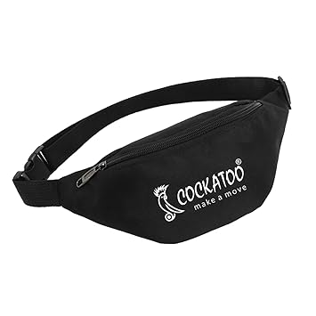 Cockatoo Waist Bag for Men & Women,Fanny Pack for Women, (6 Month Warranty)