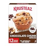 Krusteaz Chocolate Chunk Supreme Muffin Mix, 18.25-Ounce Boxes (Pack of 12)