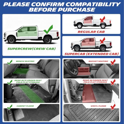 Image of Michelin Vehicle Mats for 2017-2026 Ford F250 /F350 /F450 Super Duty CrewCab