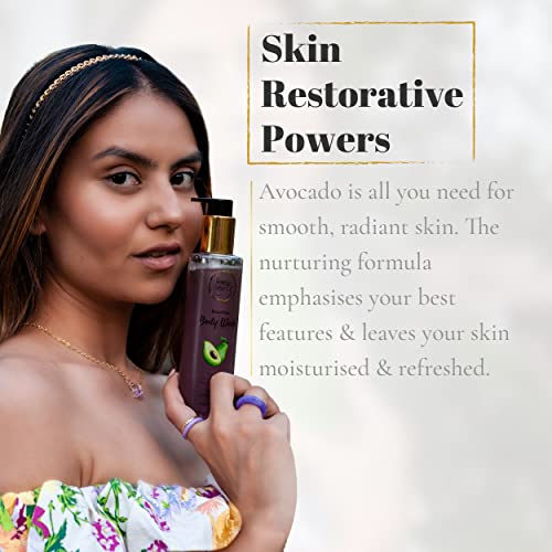 Image of Bourbon Body Wash with the Goodness of Glycerine & Avocado by Mintroots, Deeply Nourishing & Brightening Bodywash for Men & Women, Exfoliating Shower Gel For All Skin Type, Youthful Skin, 180ml