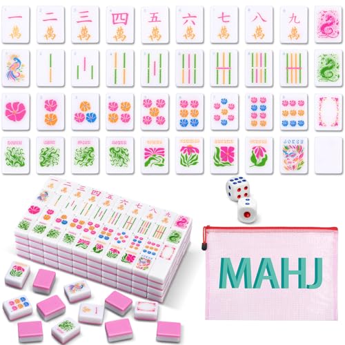 Set de 160 Fichas Mahjong Kaleidoscope Soulchen