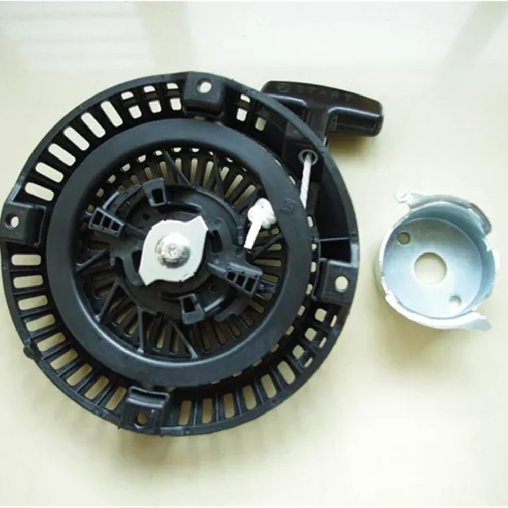 Arranque de Retroceso Cubierta de plástico trinquete de Metal Apto for Motor R EX27 EX30 9.0HP Arranque por Cuerda Mango de Cuerda de Resorte de rebobinado(Starter and Cup)
