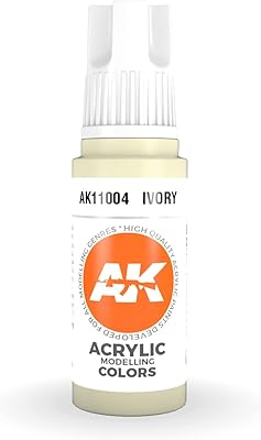 AK Interactive 3rd Gen Acrylic Ivory 17ml