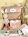 Personalized Natural Keepsake Baby Box - Keepsake Suitcase, Memory Case, Baby Memento Box, Vintage Suitcase - Handmade & Hand-crafted - New Baby Gift - Brand DAISY FIELDS - Soft Gray Color
