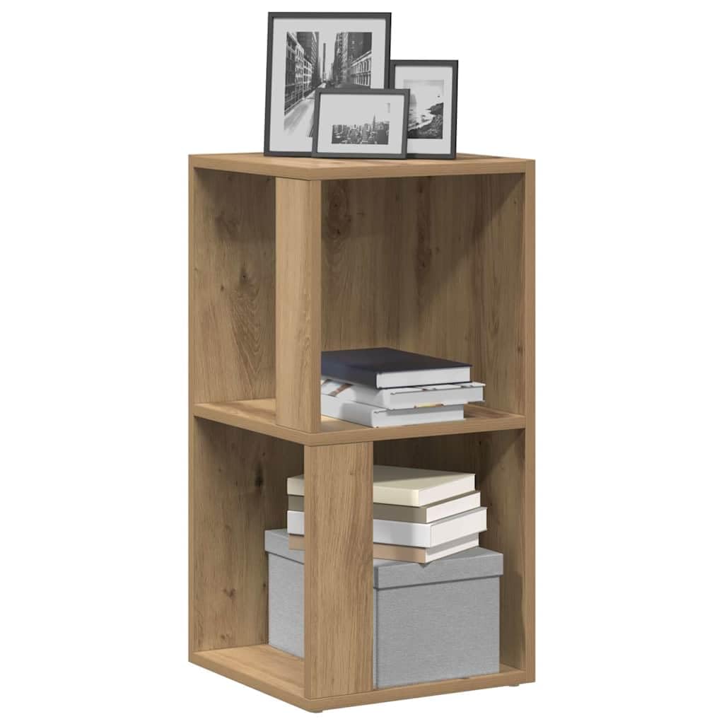 Scaffale angolare in legno di quercia Artisan, 33 x 33 x 67 cm