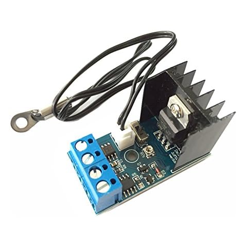 DC 12V 1A Automatic PC CPU Fan Temperature Control Speed Controller Case Fan Governor Cover