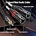 Cable Matters 3.5mm 1/8 Inch TRS to 2 XLR Cable 6 ft, Male to Male Aux to Dual XLR Breakout Cable