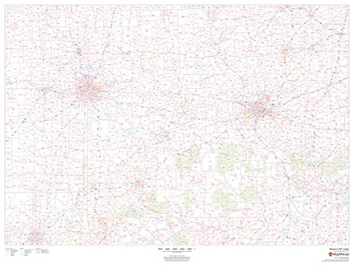 Missouri Zip Code Map - 48
