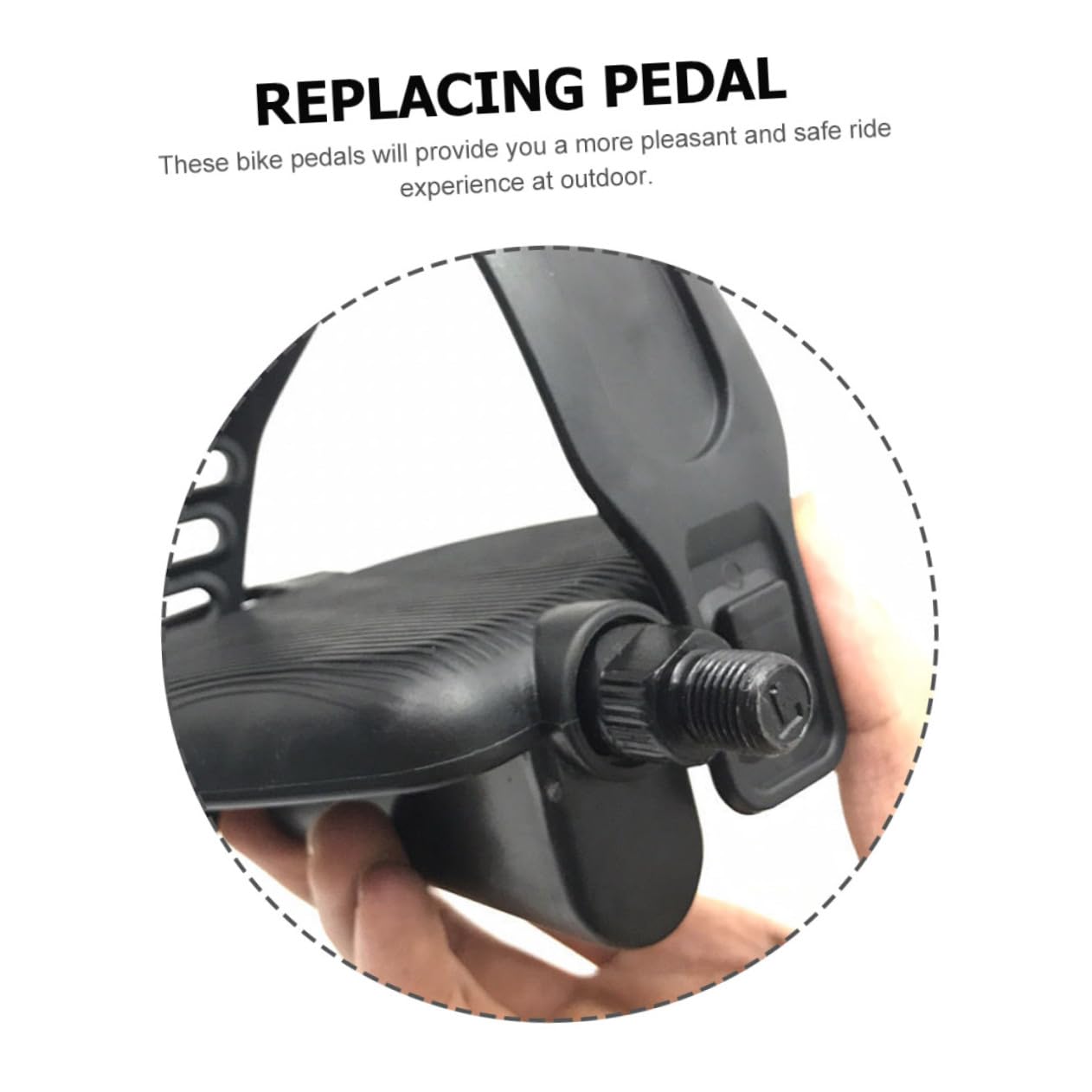 Heimtrainer Pedale Paar rutschfest Mit Verstellbarem Gummiriemen Gussstahl Fahrrad Ersatzteile Fitness Pedal Für Indoor Cycling