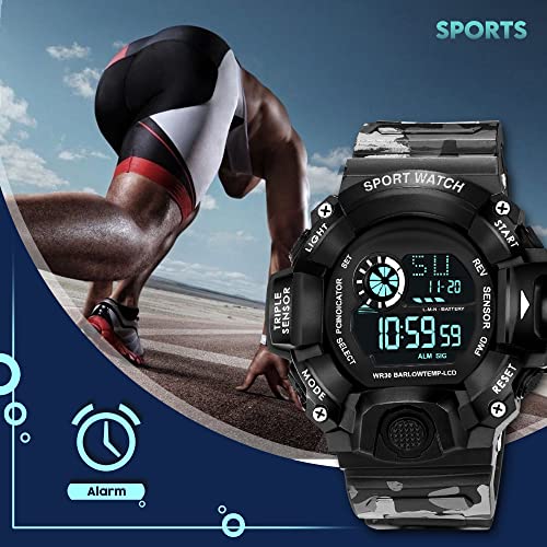 Image of ASGARD Multi Functional Sports Digital Multicolor Dial Men's Watch