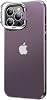 BUFF LABS Buff iPhone 14 Pro Max New Corner Kamera Kapaklı Standlı Kılıf Mor, Buff Labs