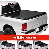 Weiche dreifach gefaltete Persenning für Ford F-150 mit 5,5 Fuß LKW-Ladeflächen.