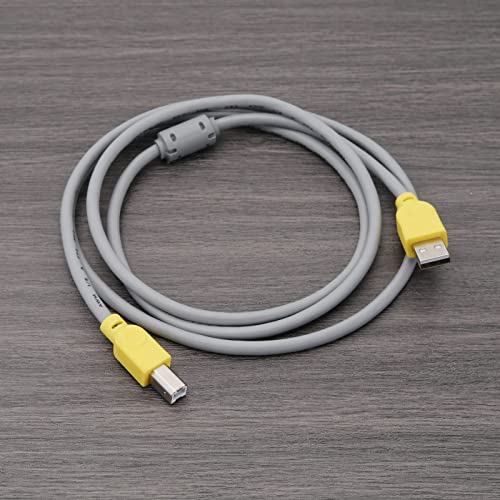 The Lord of the Tools USB A to USB B Cable Replacement USB A to B MIDI Interface Cable Type-A to Type-B High Speed Cord Accessories for MIDI Keyboards Drums DJ Controllers
