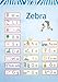 Zebra 1: Poster Schreibtabelle Strategie (Grundschrift) Klasse 1 (Zebra. Ausgabe ab 2011)