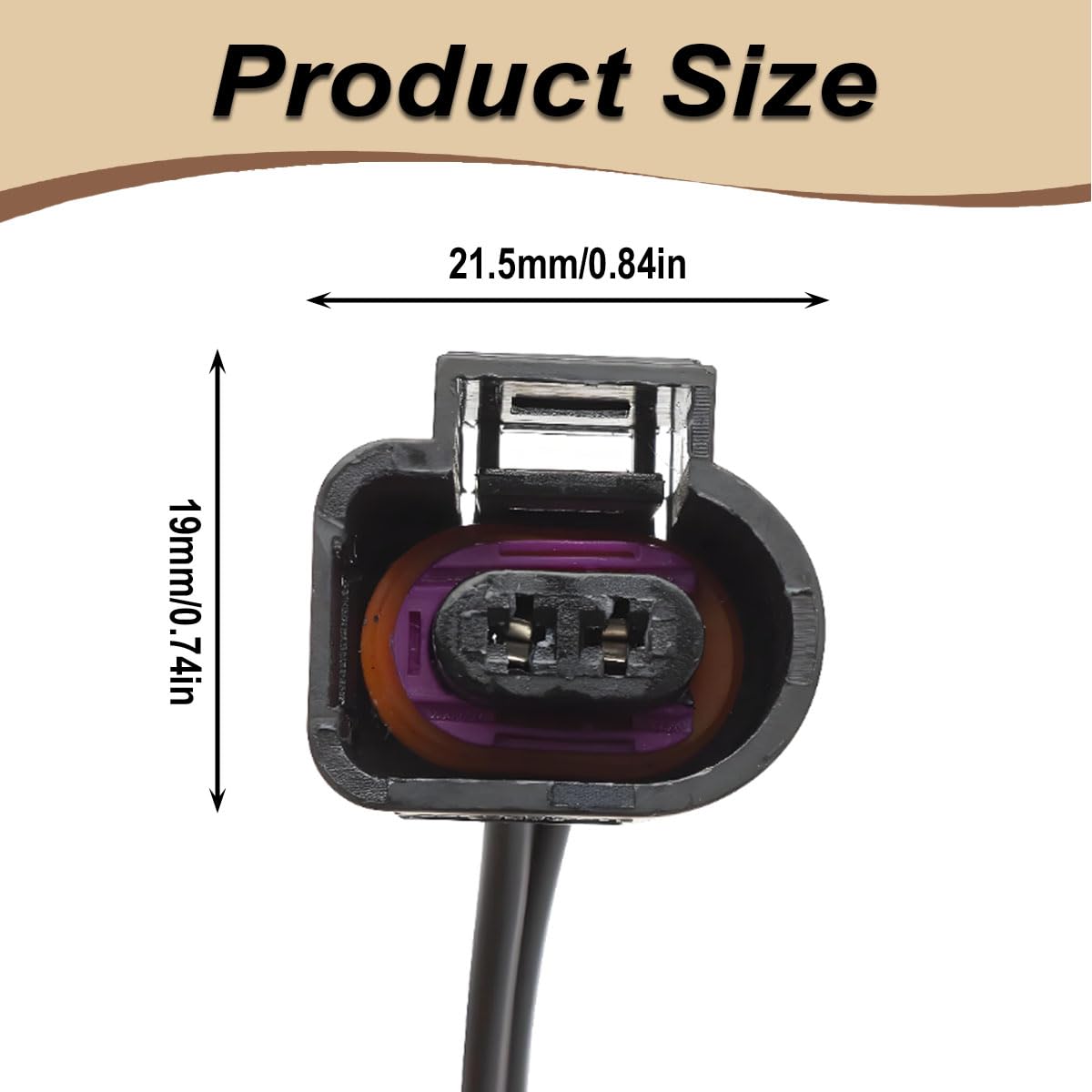 ZAMDOE 1J0973702 Kit de réparation prise de capteur connecteur ABS ESP pour Audi A1 A2 A3 A4 A5 A6 A7 A8 S3 S4 S5 S6 S7 S8 pour VW T4 T5 T6 pour Seat pour Skoda Capteur Température