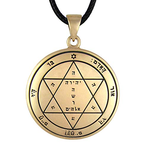 Moonlight Mysteries Bronze Second Pentacle of Mars Talisman for Health