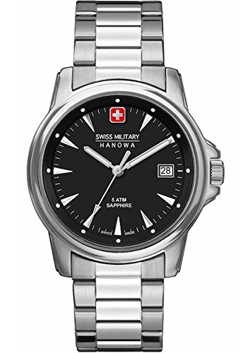 Swiss Military Hanowa Hommes Analogique Quartz Montre avec Bracelet en Acier Inoxydable 06-5230.04.007