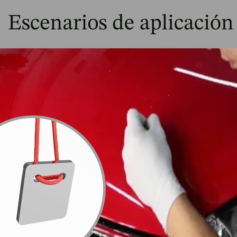 Raspador De Pintura Para Automóviles, Rascador De Pintura, Raspador De Reparación De Automóviles De Carburo De Alta Densidad, Para Eliminar Pintura Flácida, Goteos De Pintura En Aerosol y Arañazos
