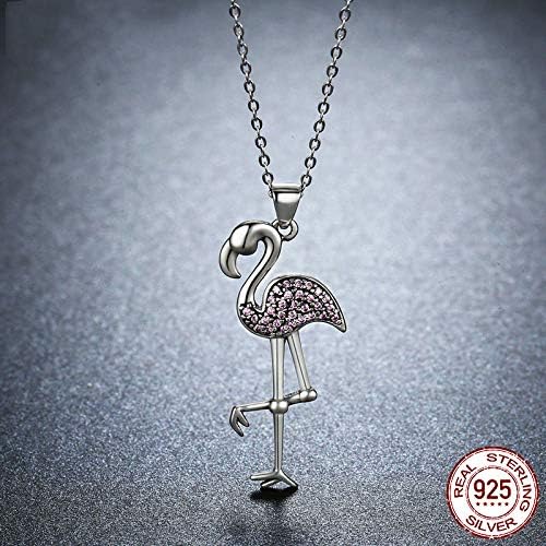 Collier oiseau rose clair idéal pour sublimer vos soirées - 3