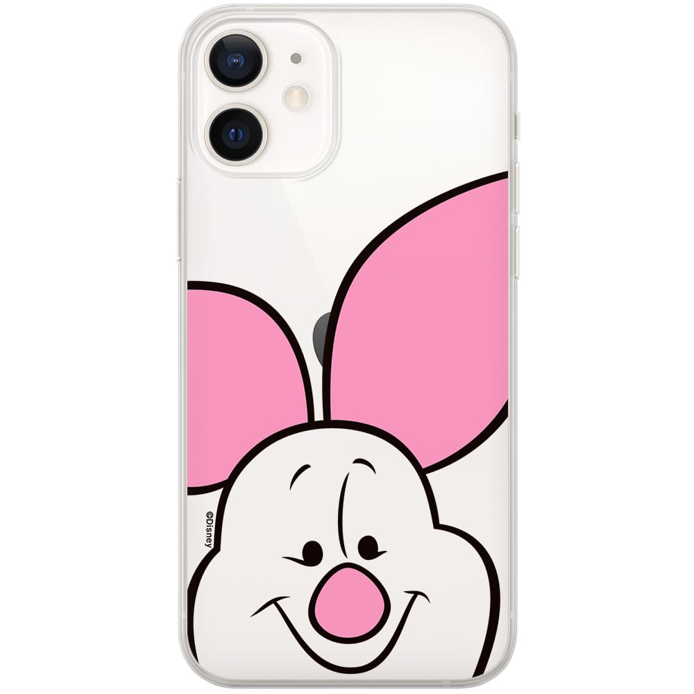 ERT GROUP mobile phone case for Iphone 12 Mini original and officially Licensed Disney pattern Winnie the Pooh & Friends 044 optimally adapted to the shape of the mobile phone, partially transparent