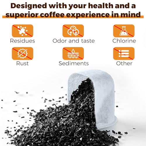 Image of Filter Holder and 12 Water Filters,Compatible with Keurig 2.0 Series Coffee Machines Compatible with (K-Supreme Series, K-Express, K-Slim,K-Elite, K-Duo Plus, K-Select, K-lced, K50, K-Classic)
