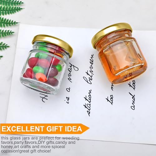 Image of Spice Jars with Airtight Bamboo Lid - 270ml Square Glass Jars for Kitchen Storage | Set of 12 Seasoning Containers for Salt, Sugar, Spices, Coffee Beans & More (mini jar 12)