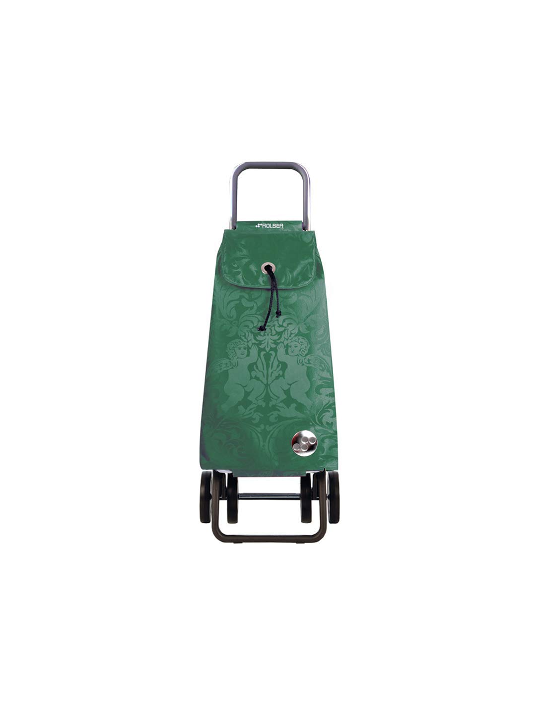ROLSER Pack Gloria Logic Shopping Trolley, Verde