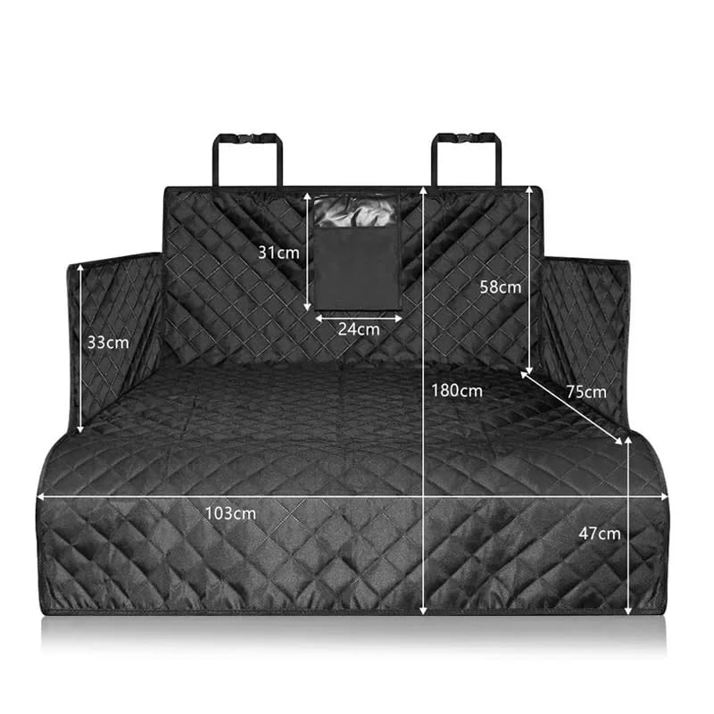 Funda Maletero Coche Perros, para Citroen C5 Station Wagon 2013+ Antideslizante antipelos Agua polvoy Suciedad Resistente Protector Maletero