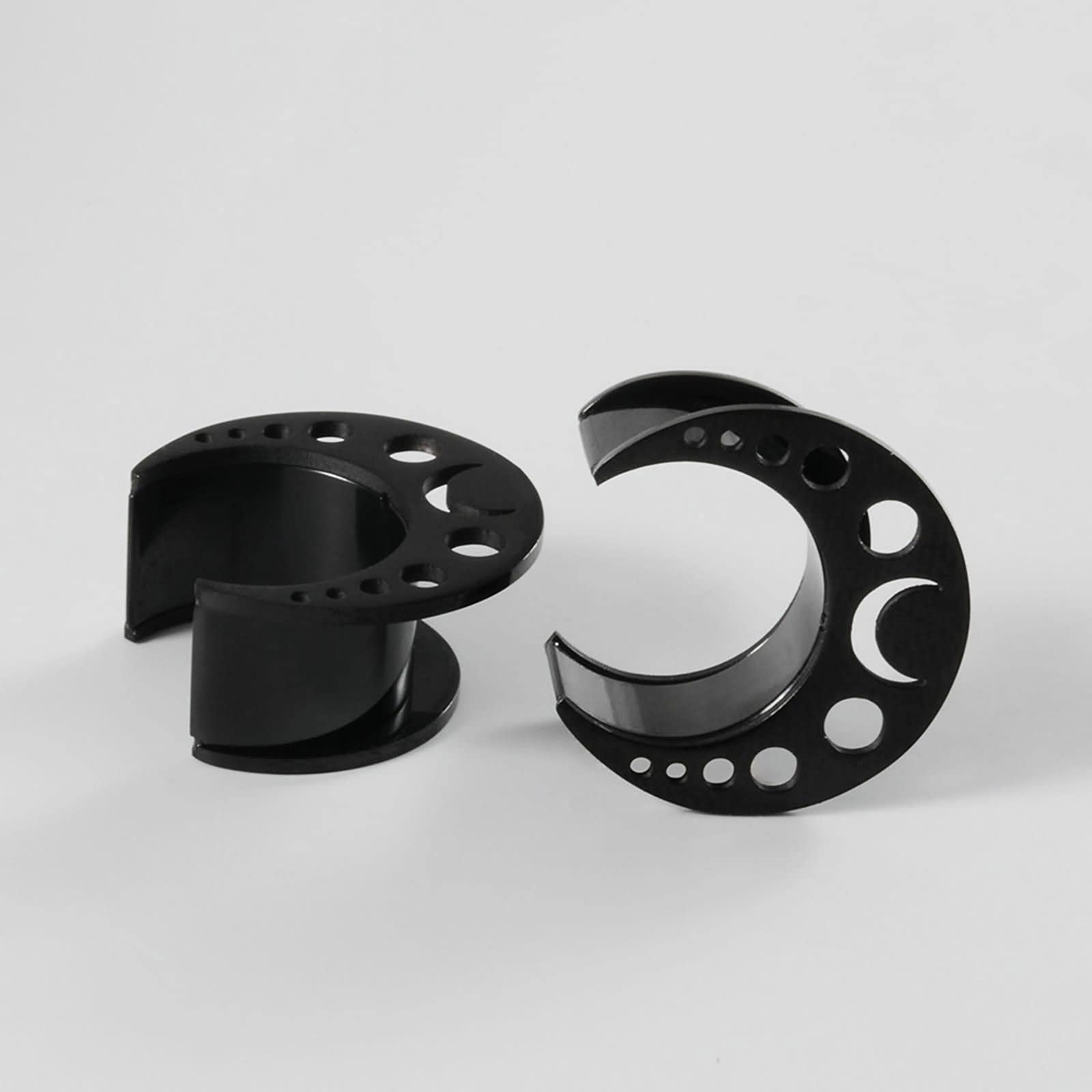 Daesar Ohr Plug Edelstahl, Tunnel 8-16MM Mond Ohrringe Piercing Ohr Expander Set