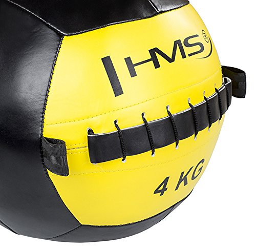 HMS Unisex Gymnastikball 17-41-025, Gelb, One Size, 5907695518276