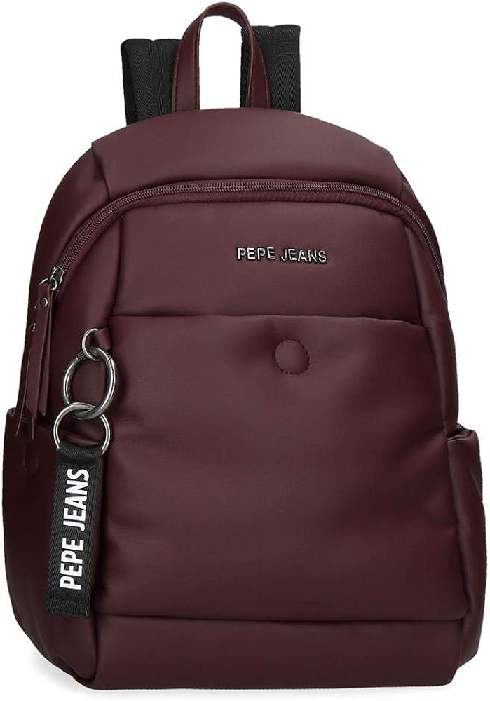 Pepe Jeans Bloat Lässiger Rucksack Rot 25,5x35x14 cms Synthetisches