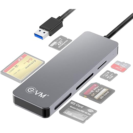 EVM USB Memory Card Reader All in 1 5Gbps
