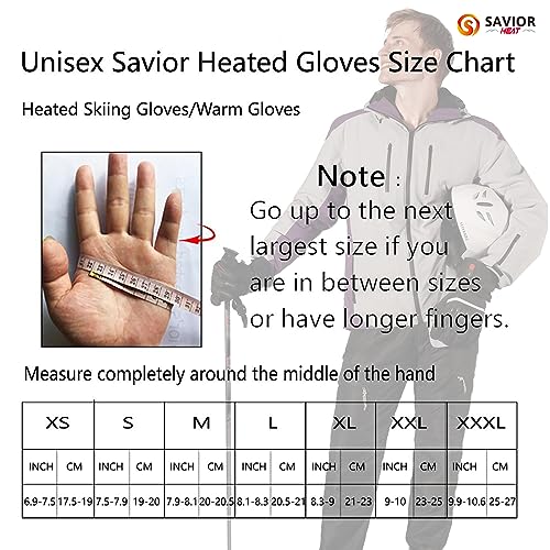 Savior Heat 22630 Heated Motorcycle Gloves thumb #6