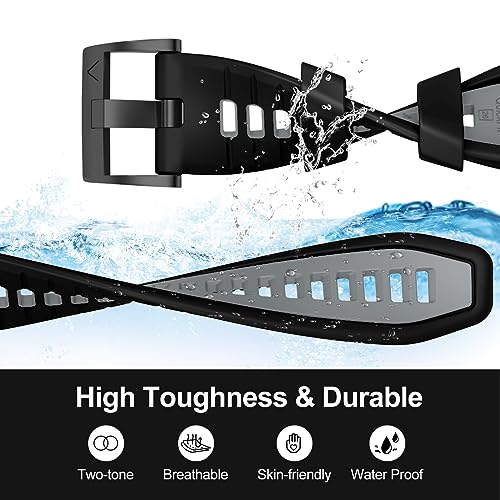 MYSNBKN 26mm Quick Fit Strap for Fenix 8 51mm/Fenix 7X Pro/Fenix 7X/Fenix 6X/Fenix 6X Pro/Fenix 5X/Fenix 5X Plus/Fenix 3/3 HR - Image 3