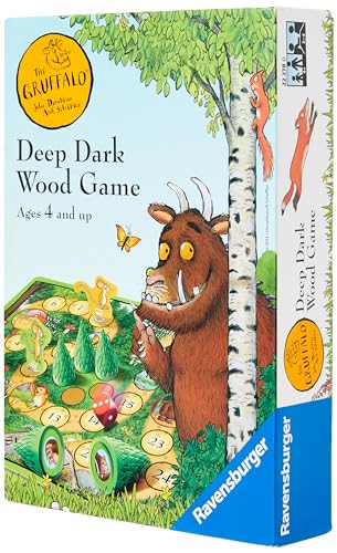 Ravensburger The Gruffalo Deep Dark Wood Board Game for Kids Age 3 Years and Up - Gruffalo Toy