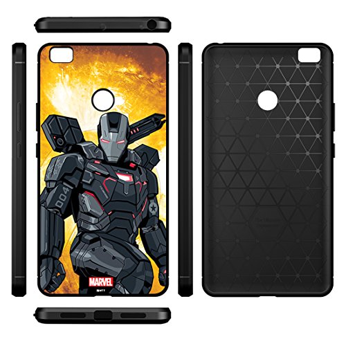Image of MTT War Machine Infinity War Officially Licensed Armor Back Case Cover for Mi Max 2 (Design 254)