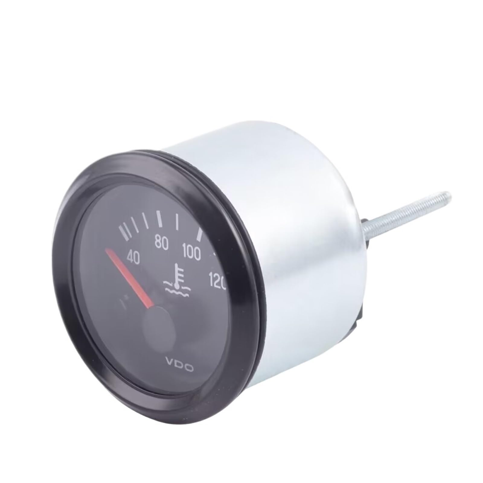 Medidor de Temperatura del Agua 40-120C 52MM medidor de Motor diésel Compatible con Sensor de Temperatura del Agua Accesorios del generador 287,4-22Ω(12V)