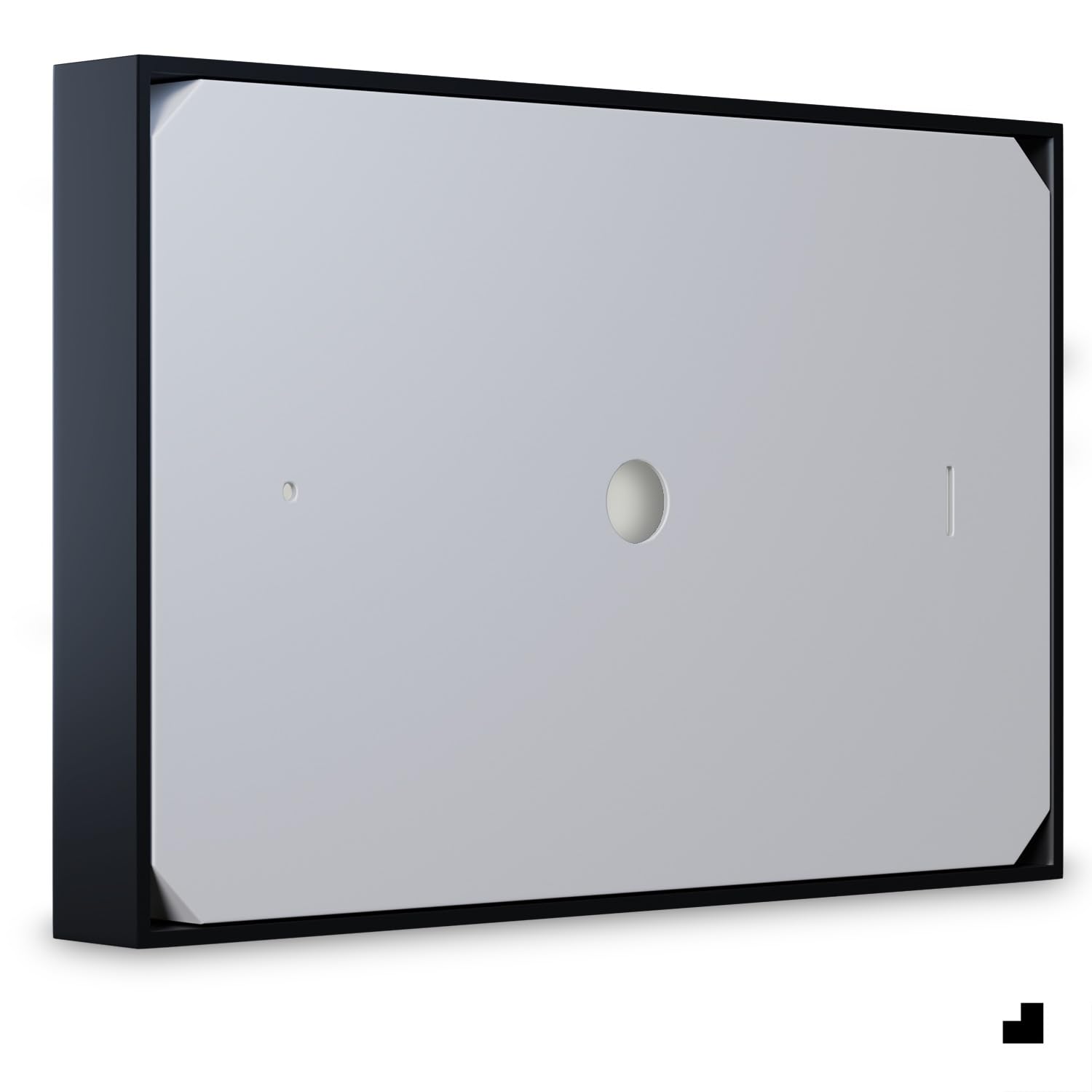 LED Hausnummer Schild – 230V Anschluss – Anthrazit 33x22 cm – Aluminium + Plexiglas – Wetterfest, personalisierbar, modernes Design für Außenbereich, klare Sichtbarkeit bei Nacht