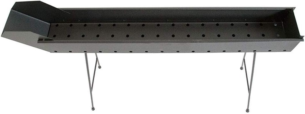 Cruccolini BA14 Barbecue Arrosticini a Carbone, Nero, 92x13x69 cm