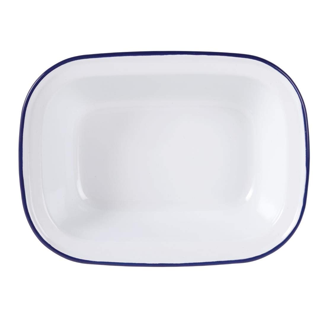 6 x Olympia smalto pirofila rettangolare 50 x 180 x 135 MM roasting Bakeware cucina