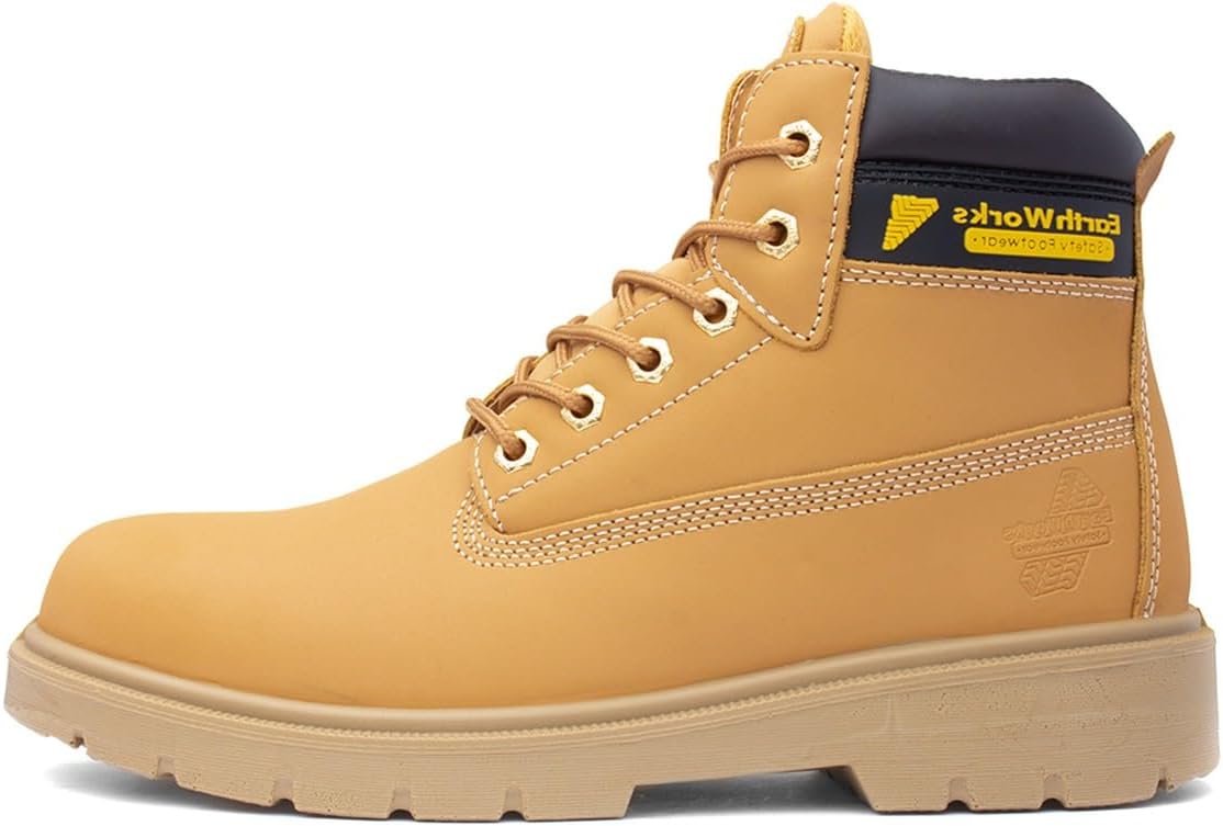 Safety Boots Work Men Women Steel Toe Cap Leather