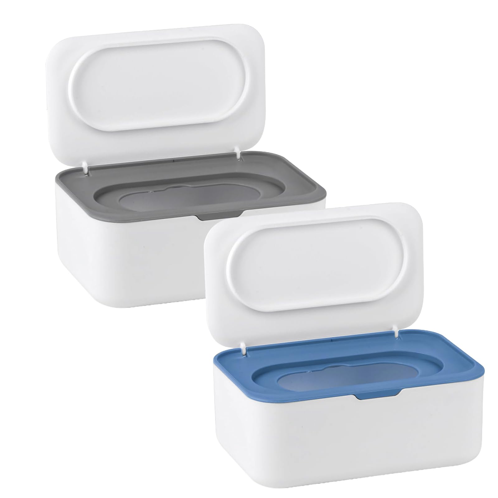 Boîte pour lingettes humides Lot de 2 distributeurs de cuisine et bureau