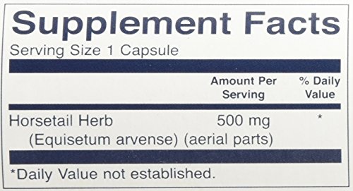 Horsetail (Natural Silica) 500 Mg 90 Caps (Pack of 3) - Thumbnail 2