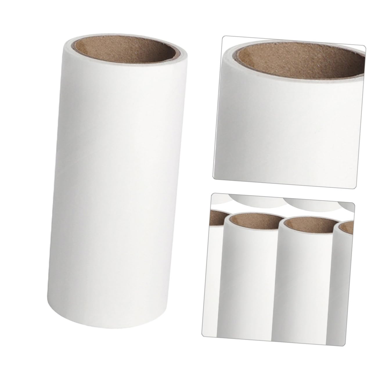 Beavorty 12 Piezas Papel Adhesivo Sticker Paper Rodillo quitapelusas hilas Accesorios de sofá rizador de Pelo removedor de Pelo de Perro Conveniente Rodillo de Piel Quita Pelusas Gatito