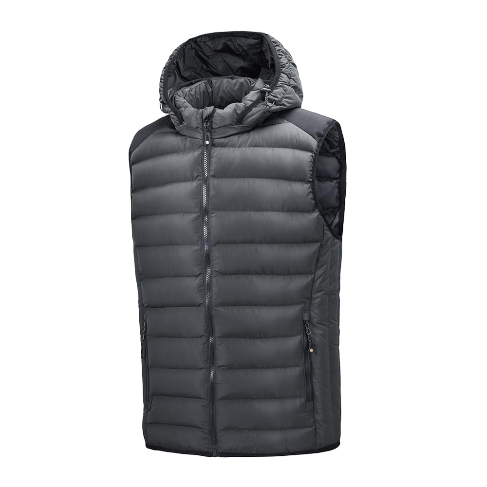 TONY BACKER Gilet Uomo Leggero Autunno Inverno Senza Maniche Giubbotto Smanicato Giacca Senza Maniche Uomo Casual