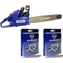Holzfforma G272 Chainsaw Power Head With 36inch Guide Bar Standard Ripping and Skip Chain 3/8 .063 114DL Combo For 272