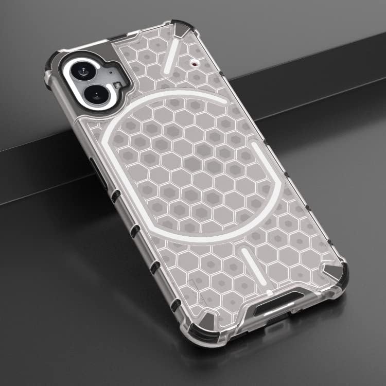 Image of Hard PC Back Case Cover for Nothing Phone 1 /Nothing 1 Anti Slip Ultra Thin Shockproof Reinforced Corners (Transparent)