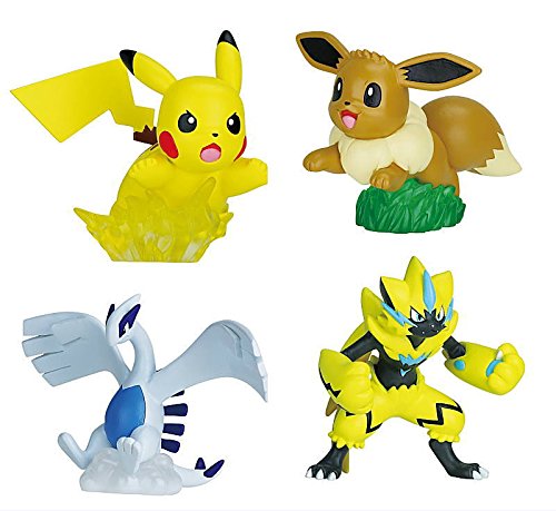 ポケットモンスター フィギュア 4種 セット 爆買い，お得