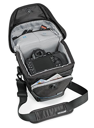 Cullmann 99480 Boston Action 300 Colt-Kameratasche für SLR-Kamera inklusive Fidlock, 9,5-13 x,19 x 12 12 cm schwarz – Bild 3