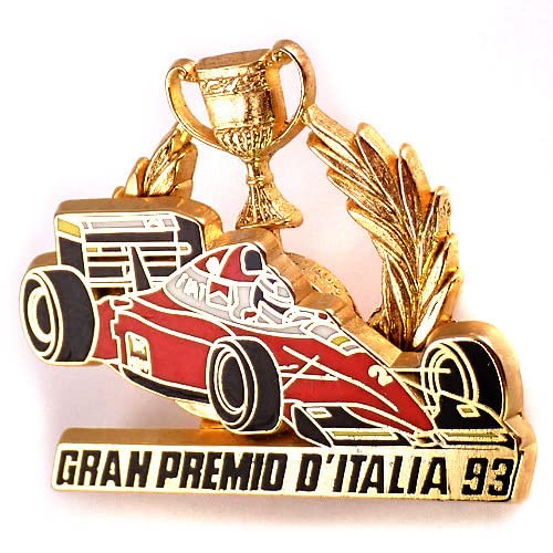 Amazon.co.jp: ピンバッジ ジャンアレジ27番フェラーリF1グランプリ